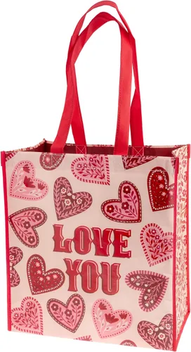 Vista 17 de Karma Large Holiday Reusable Gift Bag - Happy Bag