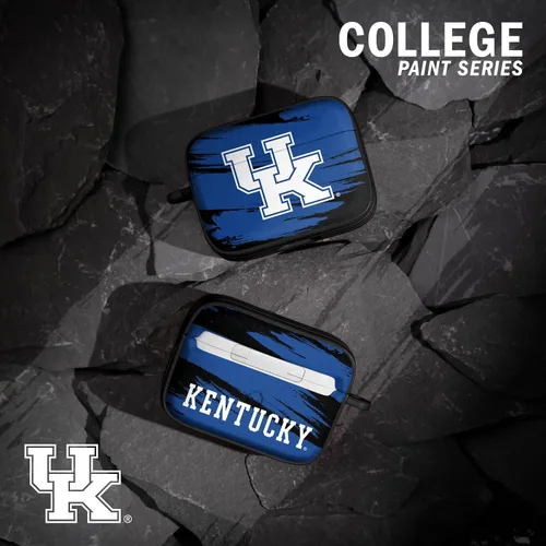 Vista 2 de Affinity Bands Kentucky Wildcats HDX - Funda compatible con Apple AirPods Pro 1 y 2 (rayas de pintura)