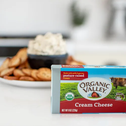 Vista 3 de Organic Valley - Bloque de queso crema orgánico