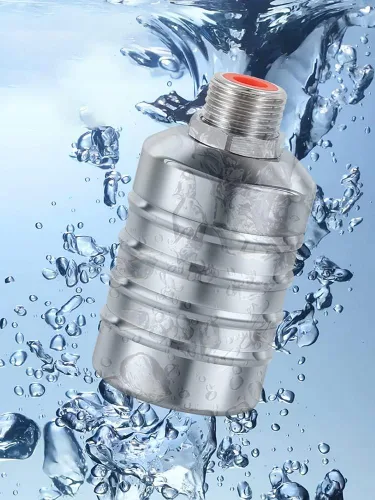 Vista 6 de Válvula de flotador de control de nivel de agua, 2 piezas, totalmente automática, mini válvula de bola flotante de acero inoxidable 304, cierre
