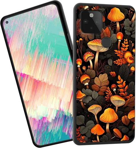 Vista 66 de Funda delgada para Google Pixel 4 XL, funda delgada de silicona de TPU suave a prueba de golpes para Google Pixel 4 XL, cruz negra