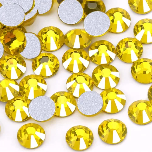 Vista 18 de Dowarm 1440 diamantes de imitación SS4 con parte trasera plana, diamantes de imitación de cristal con parte trasera plana de 0.059 in