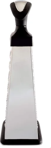 Vista 2 de Norpro Mini Grip-EZ - Rallador delgado con 3 superficies, color plateado