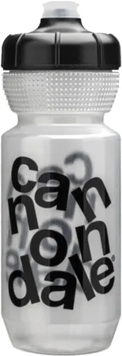 Vista 2 de Cannondale Gripper - Botella de agua apilada transparente/negro (20.3 fl oz)