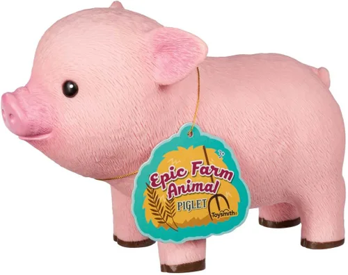 Vista 2 de Epic Farm Fresh Farm Animales Baby Piglet Juguete Exprimible Grande