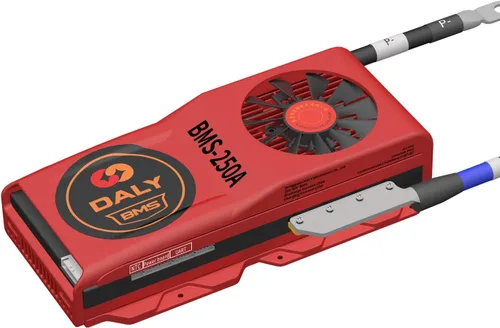 Vista 36 de DALY BMS inteligente con control inalámbrico Bluetooth SOC UART 10S 36V 60A 3.7V Li-ion placa de protección de batería con cables de equilibrio BMS