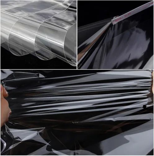 Vista 5 de Doutop 100 bolsas de celofán transparentes autoadhesivas de 3 x 11 pulgadas de largo, bolsas de polietileno resellables de 1 mil para utensilios