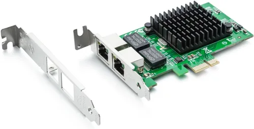 Vista 20 de 10Gtek Mini PCIe 1G Ethernet Tarjeta de Red (Intel I210AT), con luz LED, longitud de cable de 30 cm, puerto único RJ45, interfaz Mini Pice,
