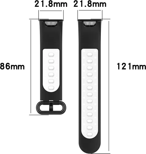 Vista 2 de Senter Correa de repuesto deportiva de silicona suave para reloj inteligente Redmi Watch 2 Lite
