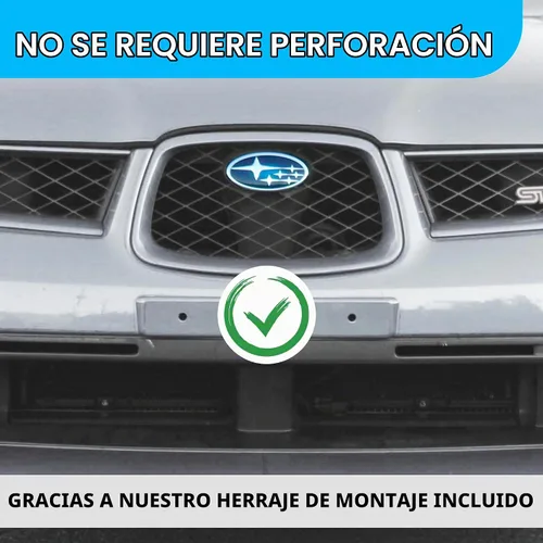 Vista 6 de Trunknets Inc - Kit de adaptador para soporte de placa de matrícula para Subaru Factory - No requiere taladrar el soporte de versión 2.0