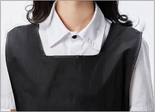 Vista 4 de Surrui Peluquero estilista smocks delantal salón peluquería peluquero Cabo chefs camareros sin mangas ropa de trabajo chaleco