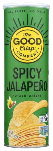 Vista 8 de The Good Crisp Company - Papas fritas de sabor cheddar blanco envejecido, 5.6 onzas