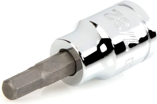 Vista 11 de TEKTON Dado de Broca Hexagonal de 3/8 Pulgadas de Impulso x 1/4 Pulgadas de Largo SHB12406