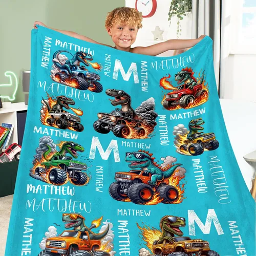 Vista 15 de callie Manta de Navidad Personalizada para Niños y Adultos, Manta Decorativa de Franela/Sherpa Suave y Acogedora con Nombre e Inicial Personalizada