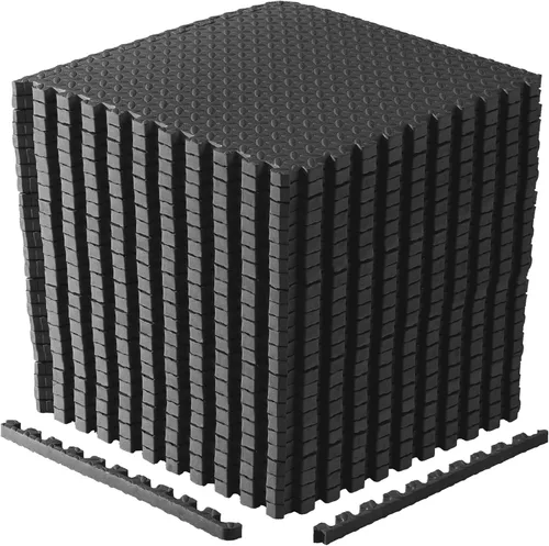 Vista 11 de CAP Puzzle Exercise Mats 1” Thick EVA Interlocking Foam Tiles for Home Gym Flooring Multiple Options