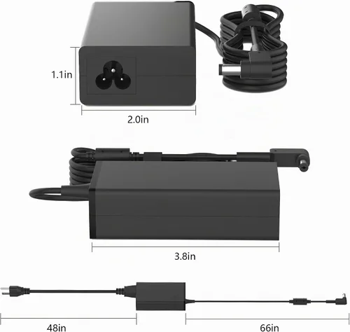 Vista 2 de Cargador para portátil N19C3 65W 45W 0.2x0.1 in compatible con Acer Aspire