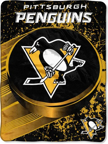 Vista 52 de Northwest NHL Unisex-Adult Micro Raschel Throw Blanket