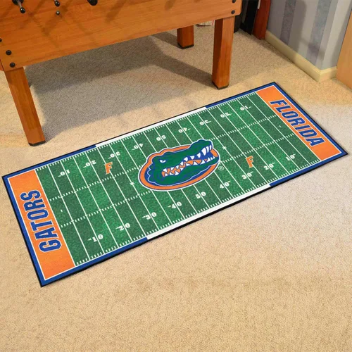 Vista 2 de FANMATS 7383 Florida Gators Field Runner Alfombra - 30 pulgadas x 72 pulgadas
