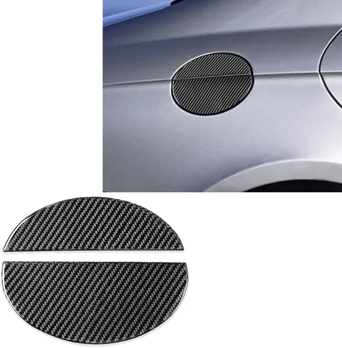 Vista 20 de ontto Accesorios de coche Fibra de carbono Exterior Cuerpo Frente Decoración Pegatinas Fit para Mercedes-Benz CLS C219 2004-2009 Negro