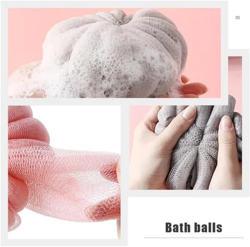 Vista 7 de Beavorty 4 piezas adorables de baño de calabaza ligeras decorativas relajantes suministros de baño para el hogar viajes suaves y cómodos exfoliantes