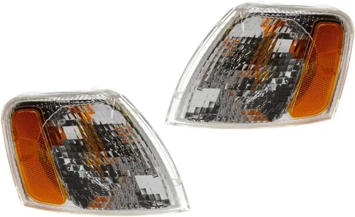 Vista 5 de CarLights360 Para Volkswagen Passat 1998-2001 - Conjunto de luz de estacionamiento lateral del conductor blanca GLS/GLS 4 movimiento/GLX/GLX 4