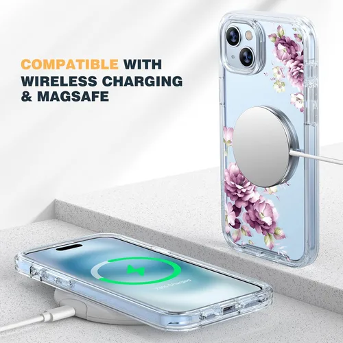Vista 884 de DIACLARA - Funda transparente compatible con iPhone XR 6.1 pulgadas 2018