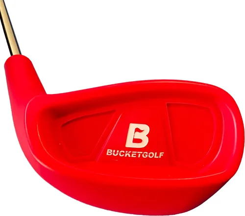 Vista 6 de Official BucketGolf Club - Backyard Outdoor Golf Club with Oversize Club Head to Play BucketGolf, Hit Plastic Or Foam Golf Balls in Grass, Parks