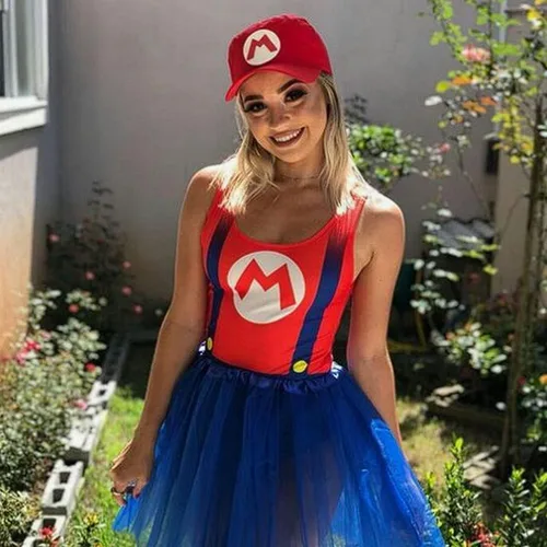 Vista 2 de Update V3Super Mario Bros Unisex Sombrero de béisbol Cap Halloween sombrero Cap
