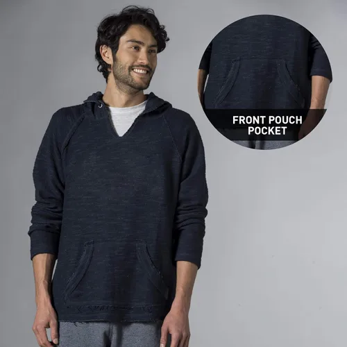 Vista 4 de MV Sport Sudadera con capucha Baja para hombre - Sudadera ligera con capucha