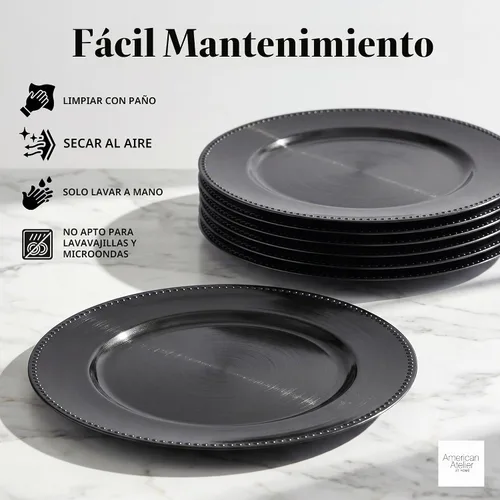 Vista 5 de ChargeIt! by Jay Plato Base Redondo Negro