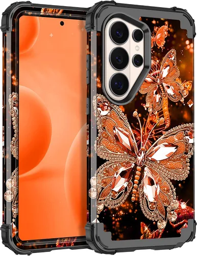 Vista 58 de Casetego Funda para Galaxy A16 5G, Tres Capas de Alta Resistencia Robusta a Prueba de Golpes, Protección Completa Rugosa de PC Duro + Parachoques