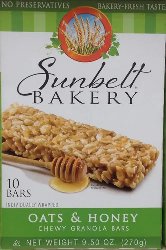 Vista 8 de Sunbelt Bakery Barras de granola masticables dulces y saladas de almendras, barras de 50-1.0 onzas (5 cajas)