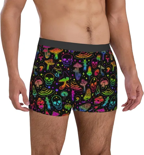 Vista 8 de Calzoncillos tipo bóxer para hombre, calzoncillos deportivos regulares para hombre