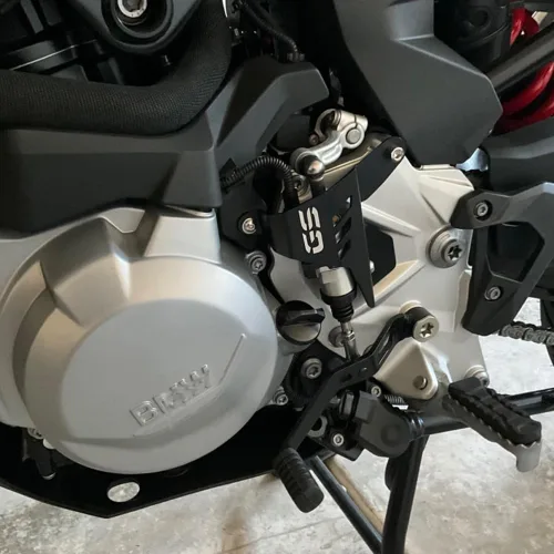 Vista 5 de Modeer para F750GS F850GS 2018-2025 F850GS Adv 2019-2025 Accesorios para Motocicleta CNC Cubierta Protectora de Palanca de Cambio de Marchas