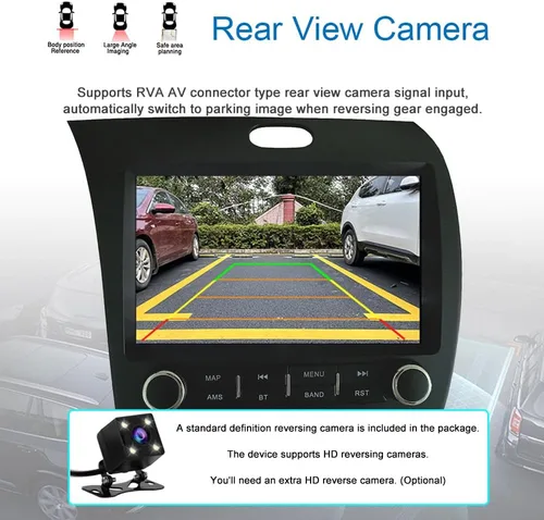 Vista 6 de 8 Core 2G+32G para KIA Cerato K3 Forte 2013-2018 Radio Android con Carplay inalámbrico Android Auto, 9 pulgadas IPS pantalla táctil estéreo