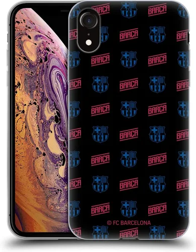 Vista 55 de Head Case Designs Funda de gel con licencia oficial del FC Barcelona con logotipo y patrón de Forca Barca [protección de grado militar] compatible
