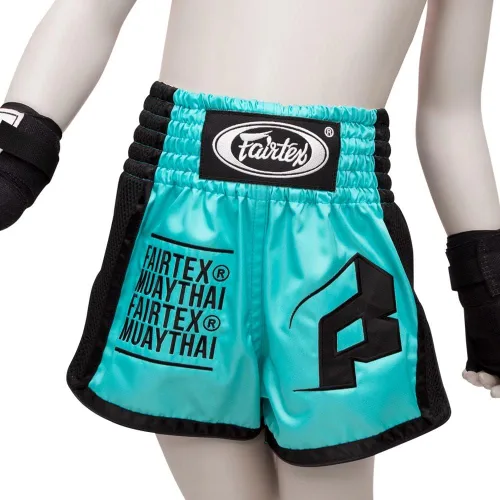 Vista 3 de Fairtex Pantalones cortos de boxeo Muay Thai para niños