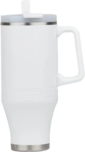 Vista 2 de Mammoth Coolers Ascent - Vaso aislado de 40 onzas, color blanco