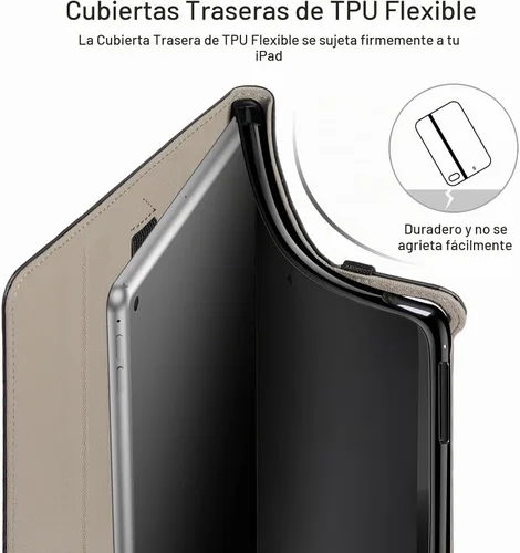 Vista 3 de ZtotopCase Funda para iPad mini 5 2019/Mini 4 3 2 1 de 7.9 pulgadas, piel sintética de alta calidad con función de encendido y apagado automático