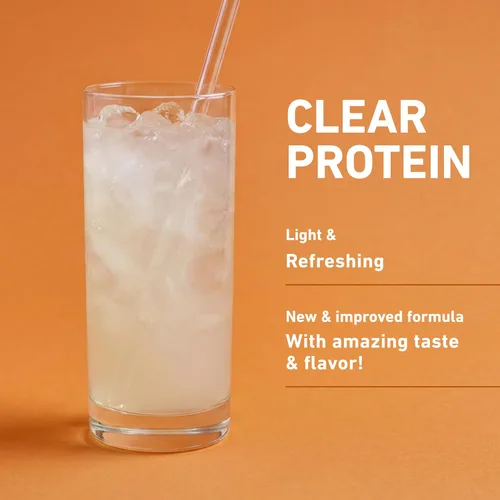 Vista 2 de Isopure - polvo de proteína de suero de leche con sabor a fruta ligera refrescante