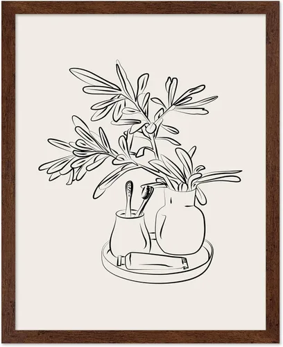 Vista 23 de Poster Master Swan Floaty Poster - Retro Woman Print - Pool Art - Swimming Illustration - Line Sketch - Abstract Design - Chic Boho Decor - Great