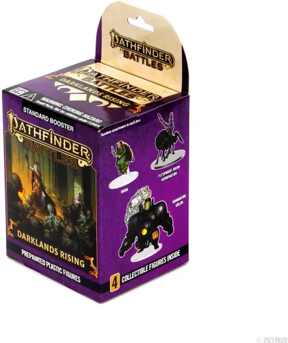 Vista 2 de WizKids Pathfinder Battles: Darklands Rising Booster, Marrón