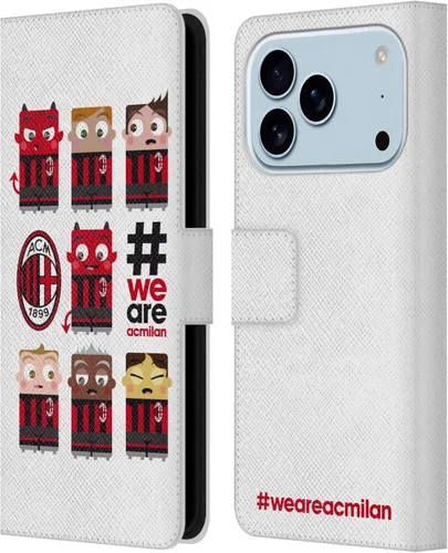 Vista 88 de Head Case Designs Officially Licensed AC Milan Dream Big Children Leather Wallet Case Compatible with Apple iPhone 11