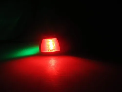 Vista 8 de BARCO MARINO ROJO Y VERDE ARCO LED NAVEGACIÓN LUZ IMPERMEABLE 12M BARCO MX
