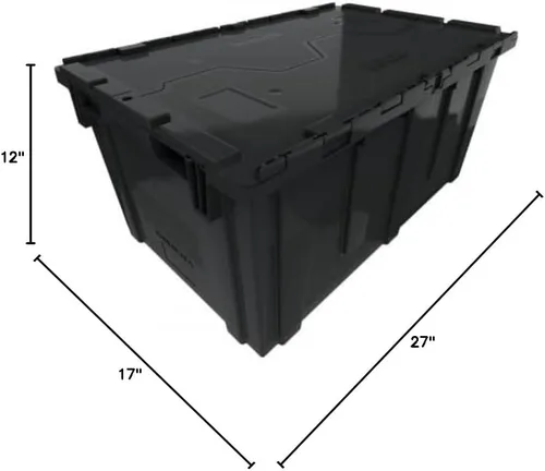 Vista 4 de 1 bolsa XL negra, 27 pulgadas x 17 pulgadas x 12 pulgadas exterior
