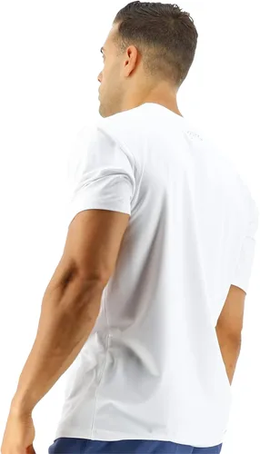 Vista 4 de TYR Camiseta de manga corta para hombre con protección solar UPF 50