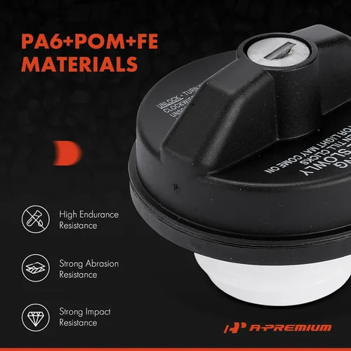 Vista 3 de A-Premium Tapa de llenado de depósito de combustible compatible con Chevrolet Silverado 1500/1500 HD/2500/2500 HD/3500/3500 HD, Equinox, Malibu