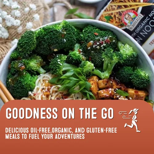 Vista 5 de Dr. McDougall's Teriyaki - Fideos asiáticos orgánicos - Fideos Ramen veganos - Tazas de fideos Ramen instantáneos - Ramen vegetariano - 1.9 onzas