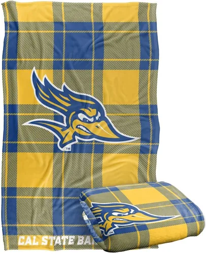 Vista 24 de LOGOVISION St John's University Campus Plaid Spirit Silky Touch Manta súper suave 36 x 58 pulgadas