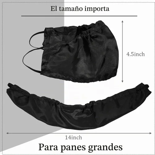 Vista 2 de Eboot Paquete de 3 gorros de satén para barba para hombre, estilo clásico